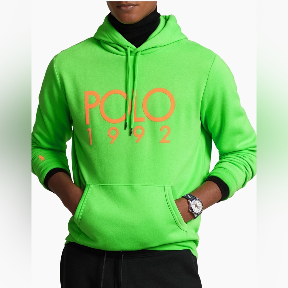 NWT Polo Ralph Lauren Magic Fleece 1992 Logo Hoodie